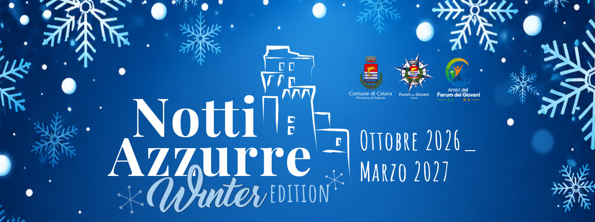banner notti azzurre winter 26-27